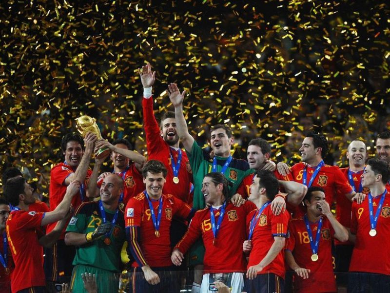Đội hình Tây Ban Nha vô địch World Cup 2010 gồm nhiều ngôi sao