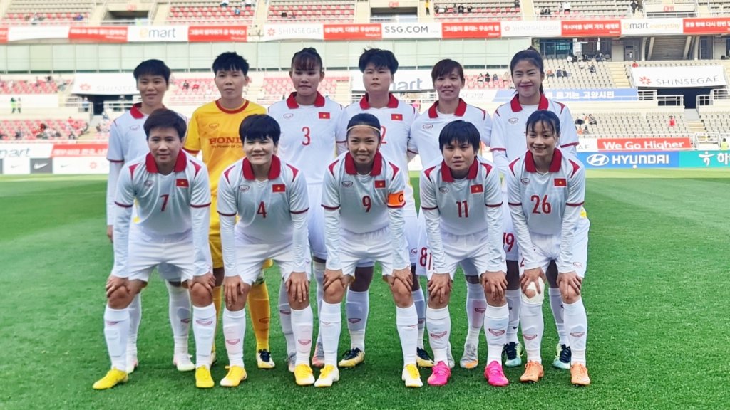 Chiều cao đội tuyển bóng đá nữ Việt Nam